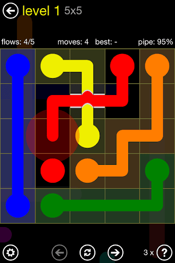 Flow Free: Bridges screenshot 1 - screenshot