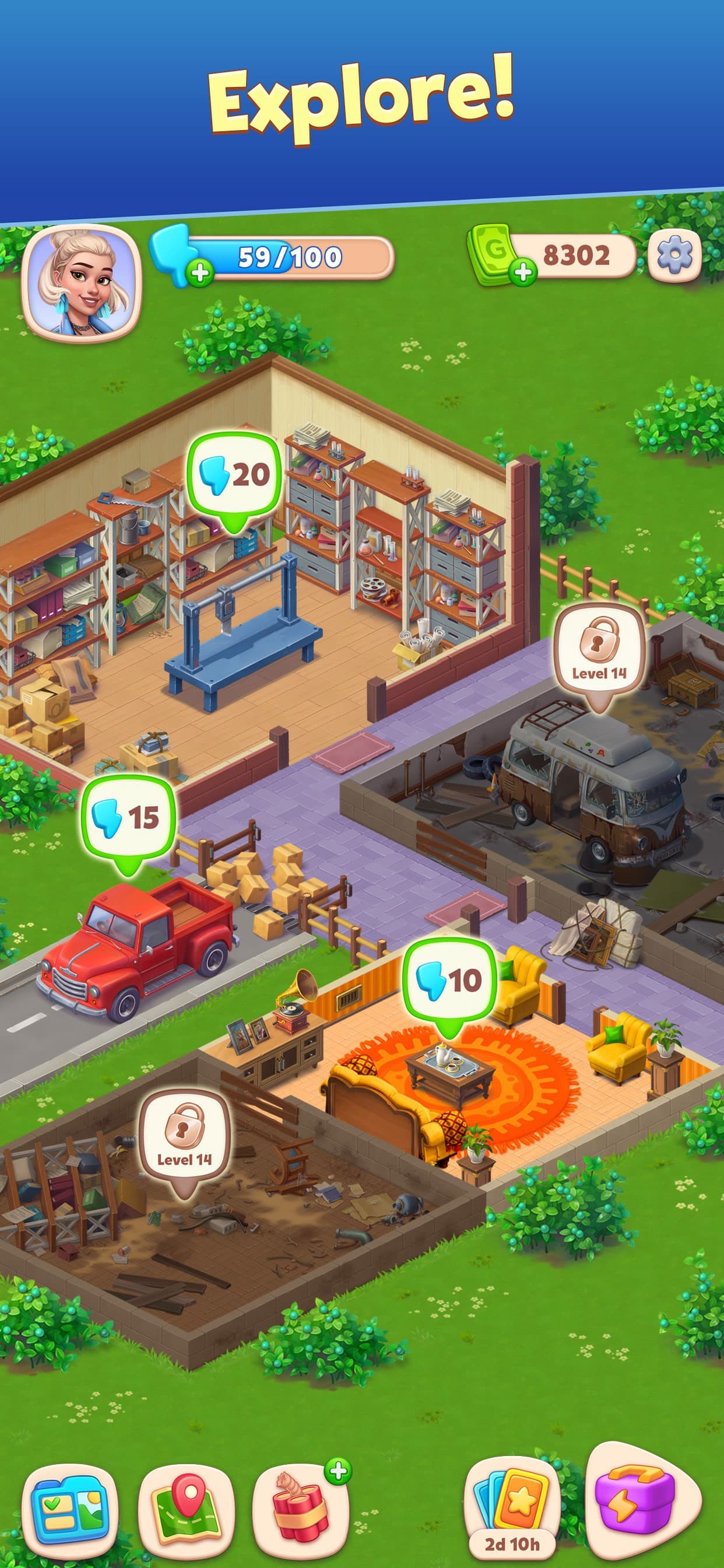 Road Trip: Merge Family Games! screenshot 2 - screenshot