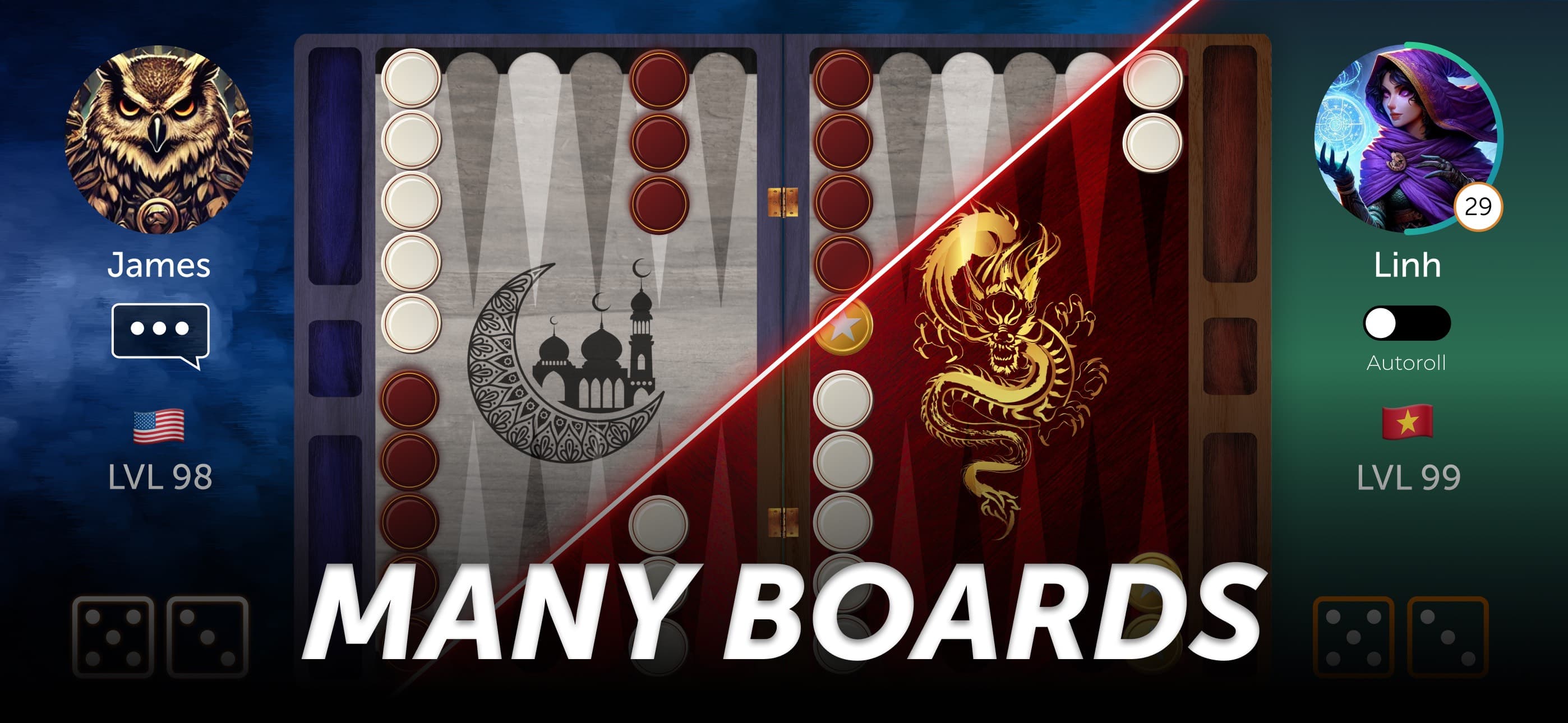 Backgammon Online: Dice Game screenshot 3 - screenshot