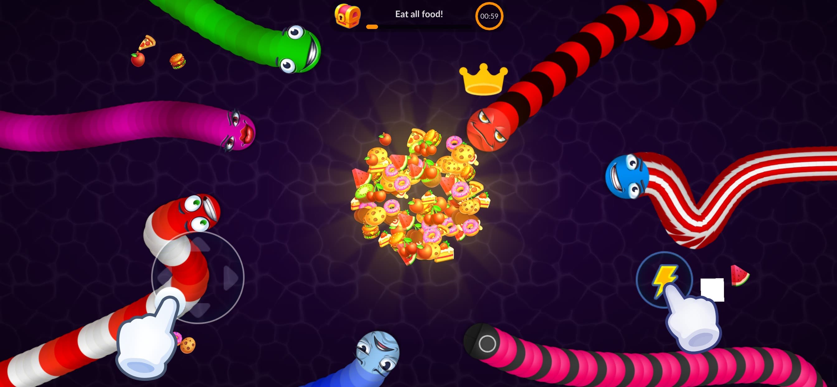 Amaze Snake: Gradient io Worms screenshot 5 - screenshot