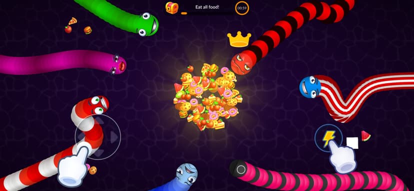 Amaze Snake: Gradient io Worms screenshot 5 - screenshot