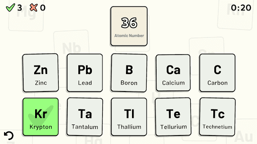 Periodic Table Quiz screenshot 5 - screenshot