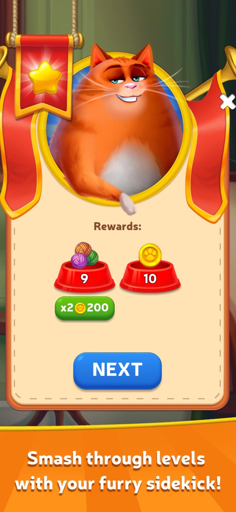 Kitty Scramble: Word Stacks screenshot 2 - screenshot