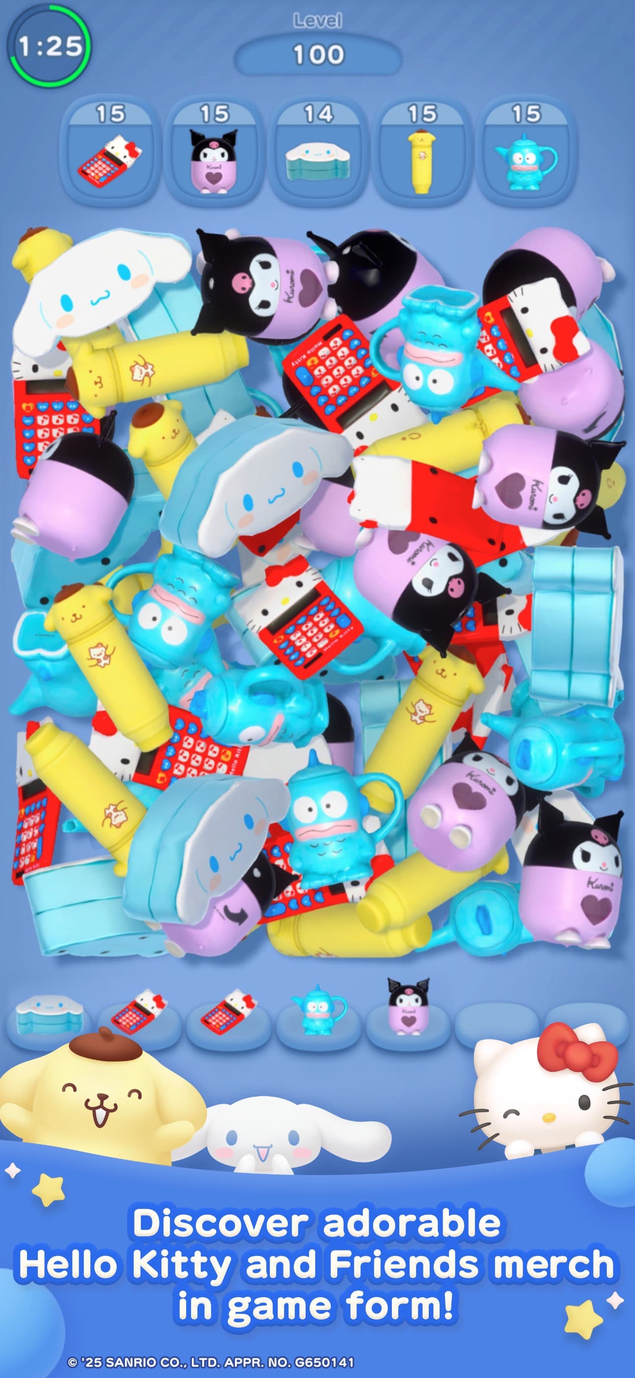 Hello Kitty Merch Match screenshot 1 - screenshot