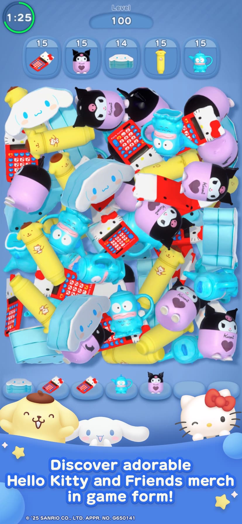 Hello Kitty Merch Match screenshot 1 - screenshot