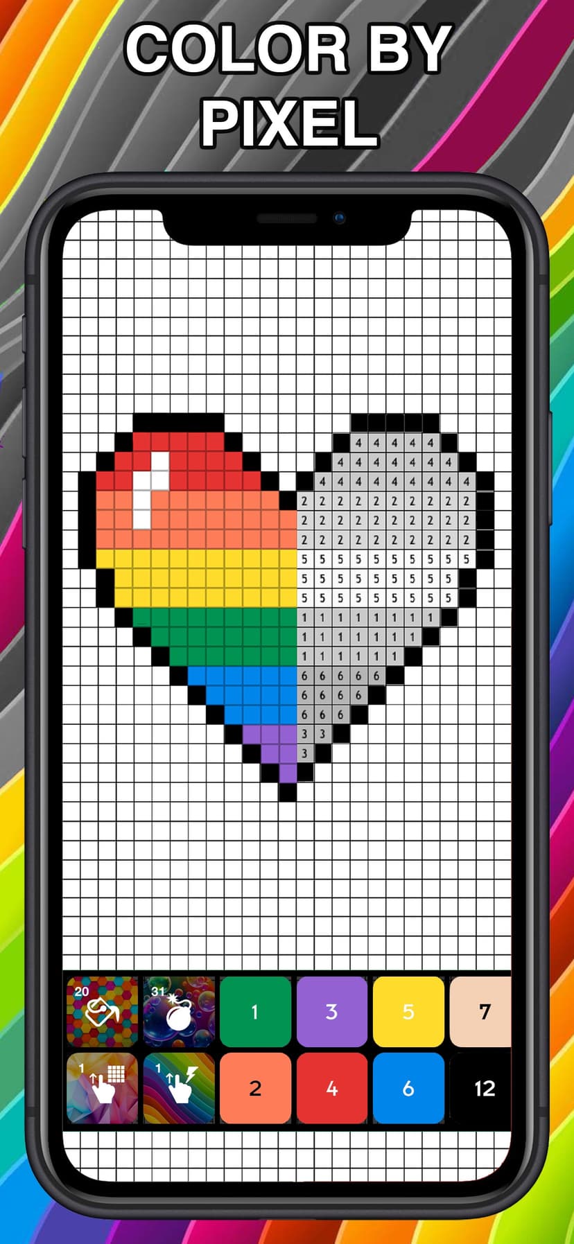 Color by Pixel Paint by Number screenshot 1 - screenshot