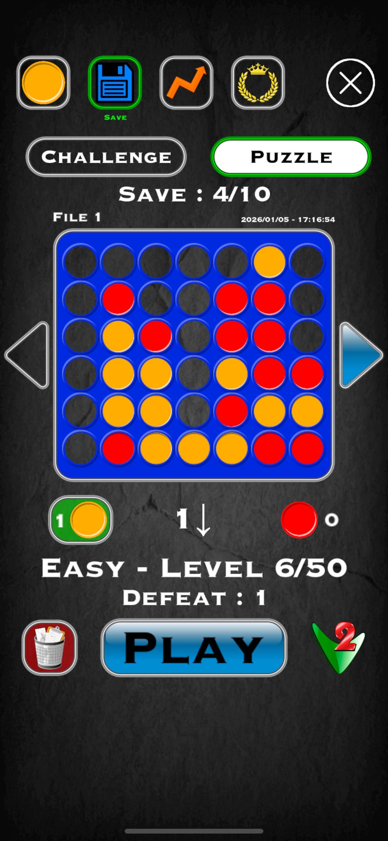 4 In A Row Board Game Connect screenshot 4 - screenshot