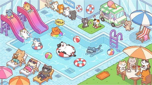 Kitty Gym - Idle Cat Games screenshot 2 - screenshot