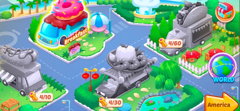 Kitchen Crush Restaurant Game screenshot 4 - screenshot