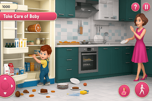 Happy Home: Mom Simulator screenshot 7 - screenshot