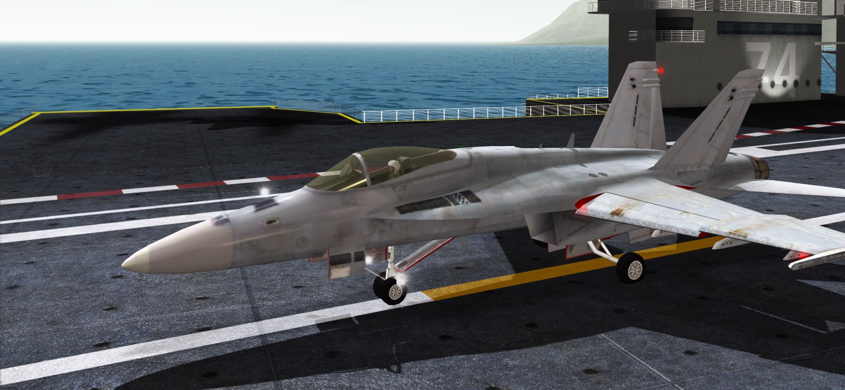 F18 Carrier Landing Lite screenshot 1 - screenshot