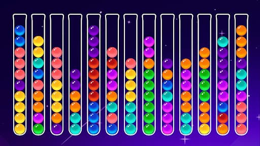 Ball Sort: Sorting-Bubble Sort screenshot 1 - screenshot