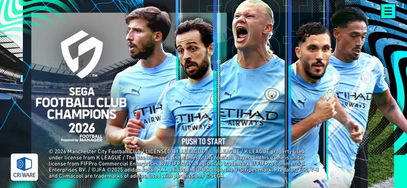 SEGA FOOTBALL CLUB CHAMPIONS screenshot 1 - screenshot