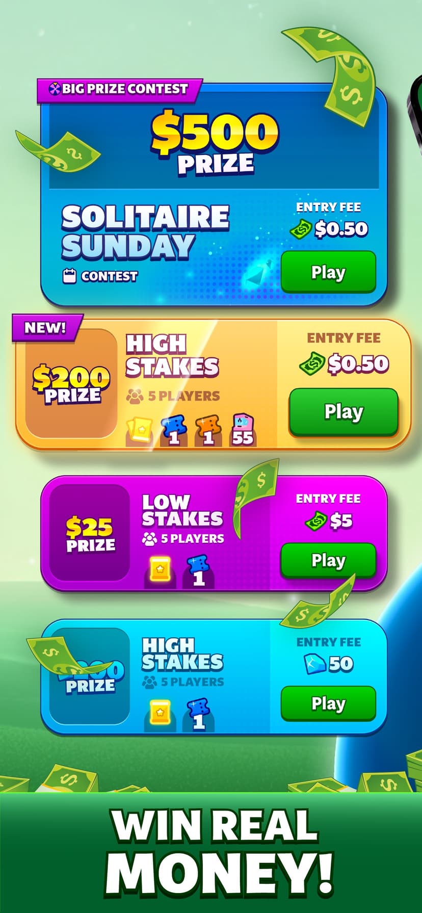 Solitaire - Win Cash screenshot 3 - screenshot