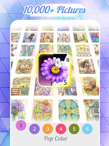 Pop Color - Paint by number screenshot 21 - screenshot