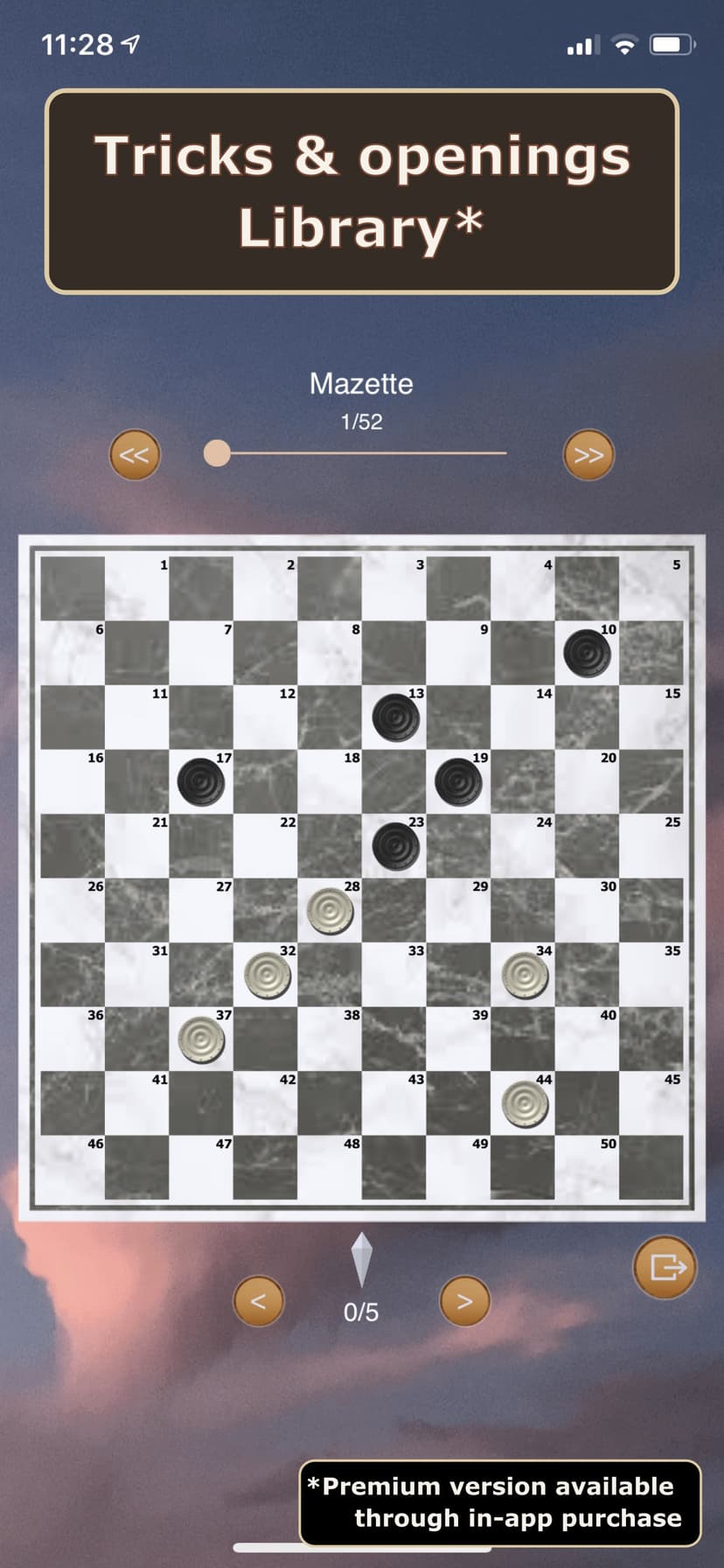 Checkers game screenshot 8 - screenshot