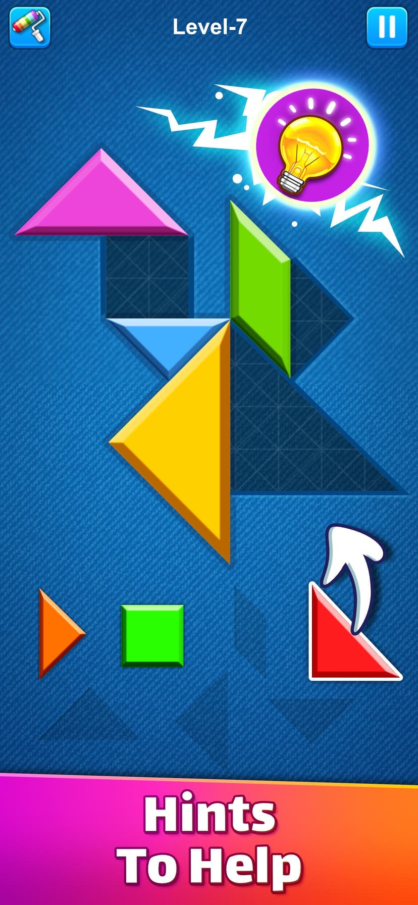 Tangram Puzzle: Polygrams Game screenshot 2 - screenshot