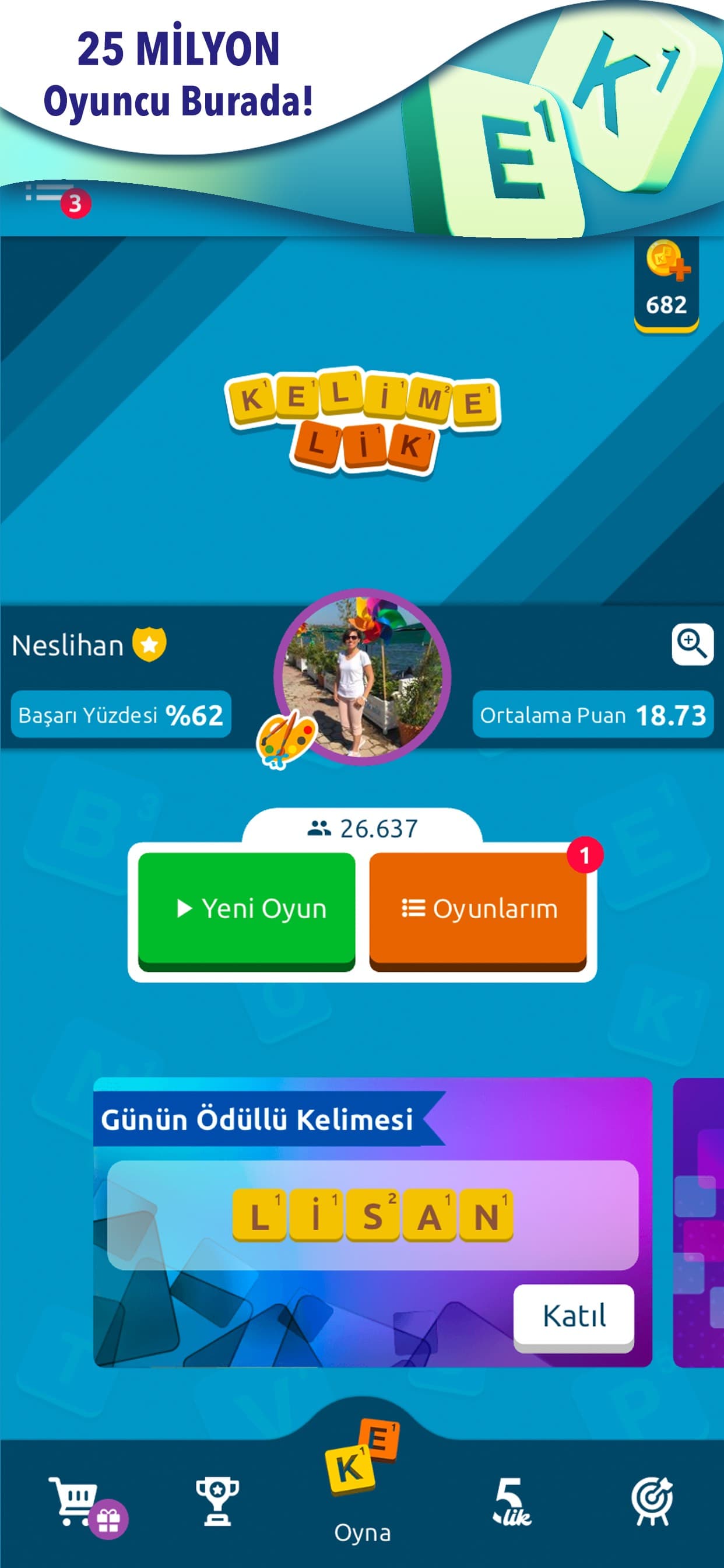 Kelimelik screenshot 2 - screenshot