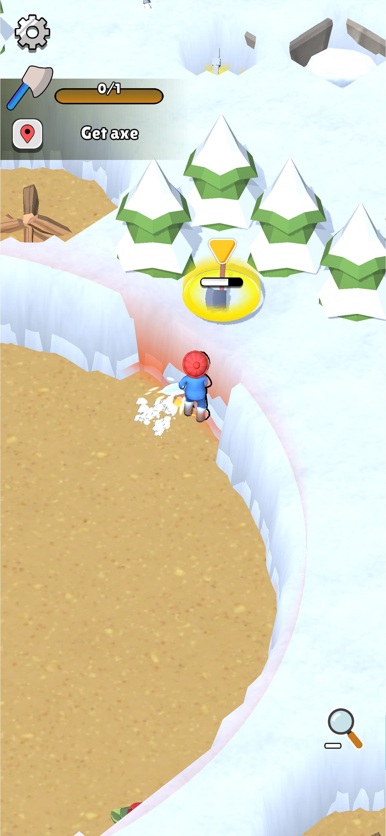 Snow Rush: Whiteout Escape screenshot 3 - screenshot