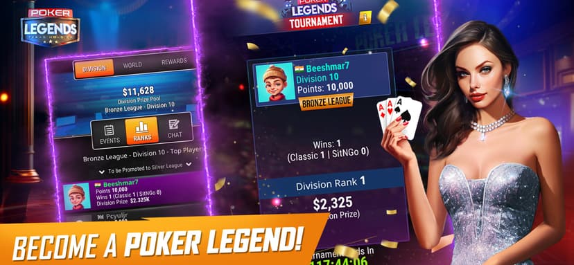 Texas Holdem: Poker Legends screenshot 5 - screenshot