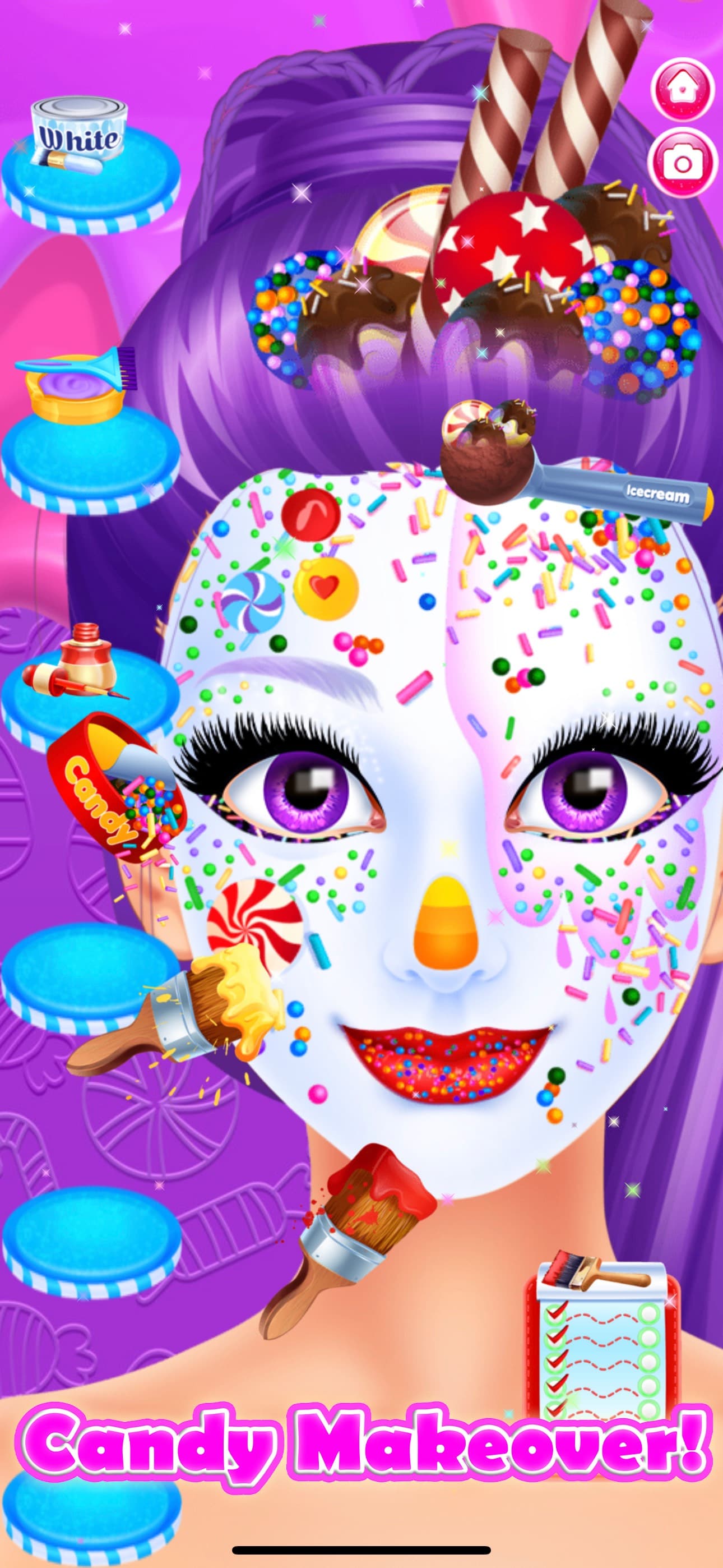 Face Paint Party: Makeup Game screenshot 3 - screenshot