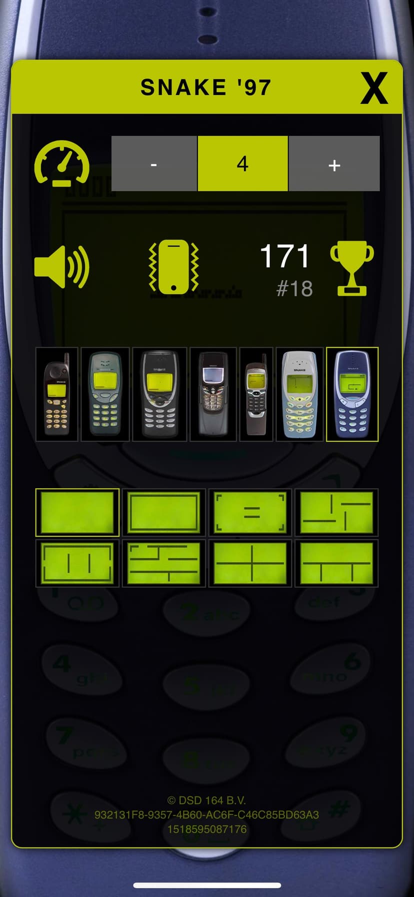 Snake '97: retro phone classic screenshot 3 - screenshot
