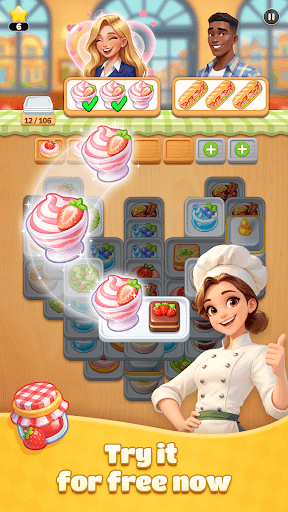 Flavor Kitchen: Tile Game screenshot 2 - screenshot