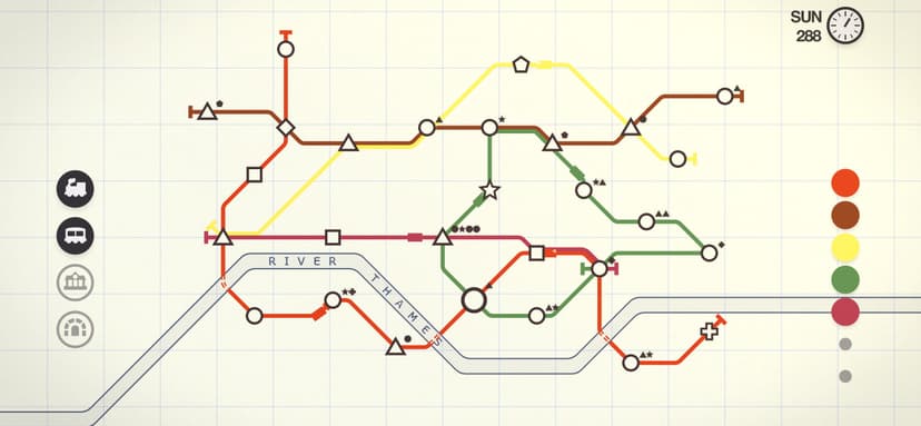 Mini Metro screenshot 2 - screenshot
