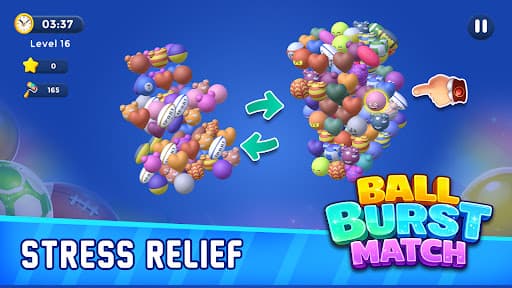 Ball Burst Match - Triple 3D screenshot 1 - screenshot