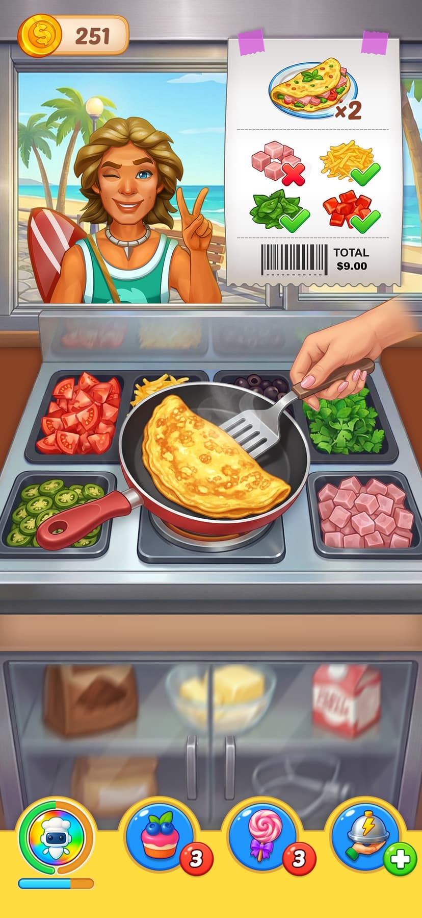 Cooking Crush Cooking Games screenshot 1 - screenshot