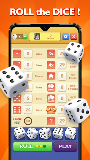 Yatzy - Classic Dice Game screenshot 1 - screenshot