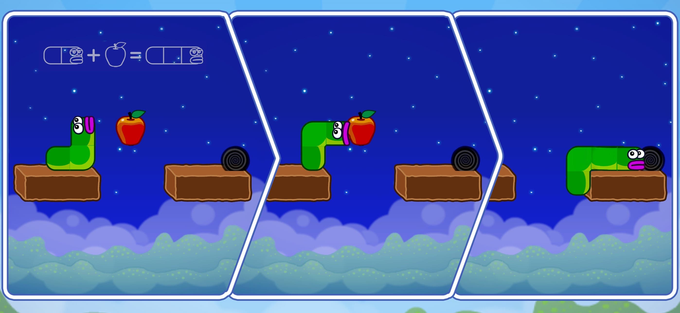 Apple Worm: Logic Puzzle screenshot 1 - screenshot