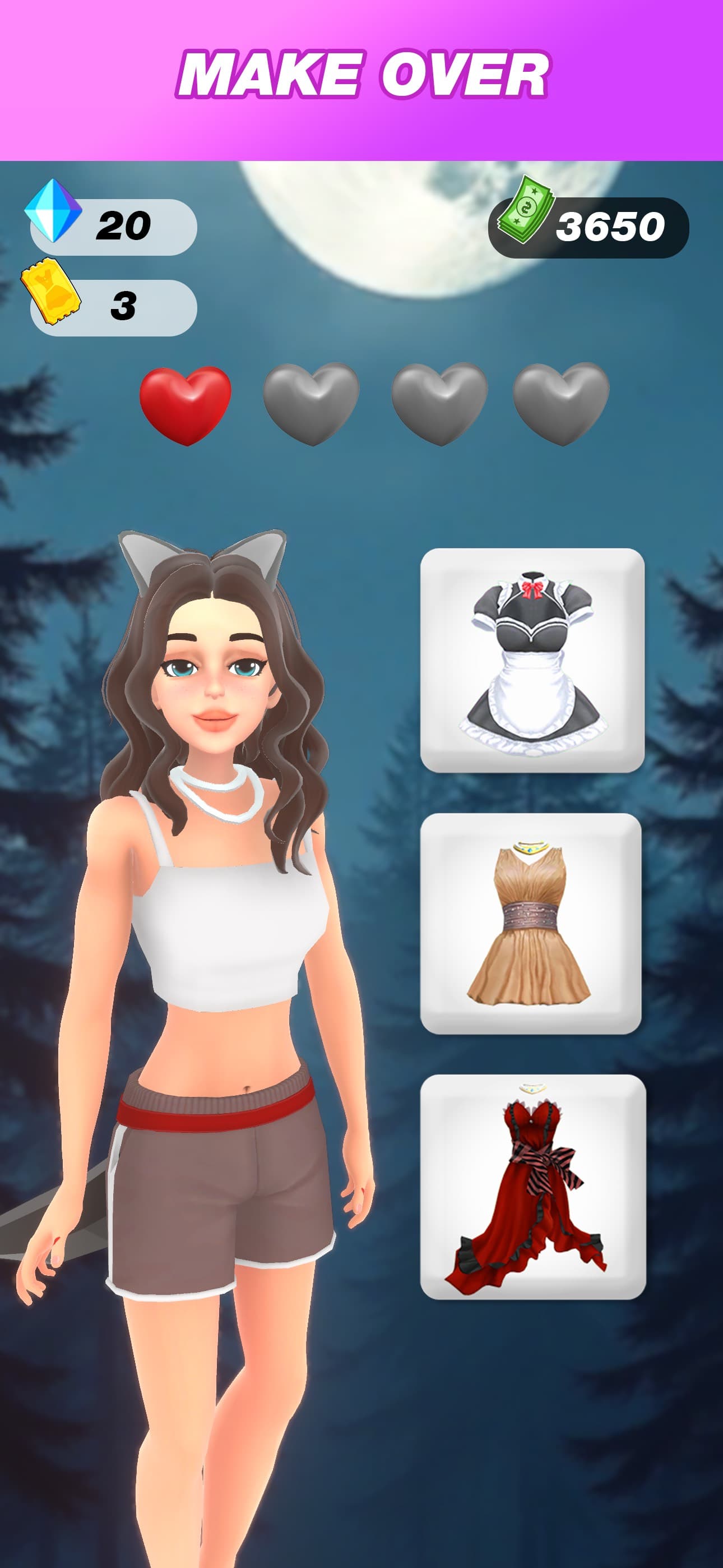 Become a Werewolf Queen screenshot 3 - screenshot