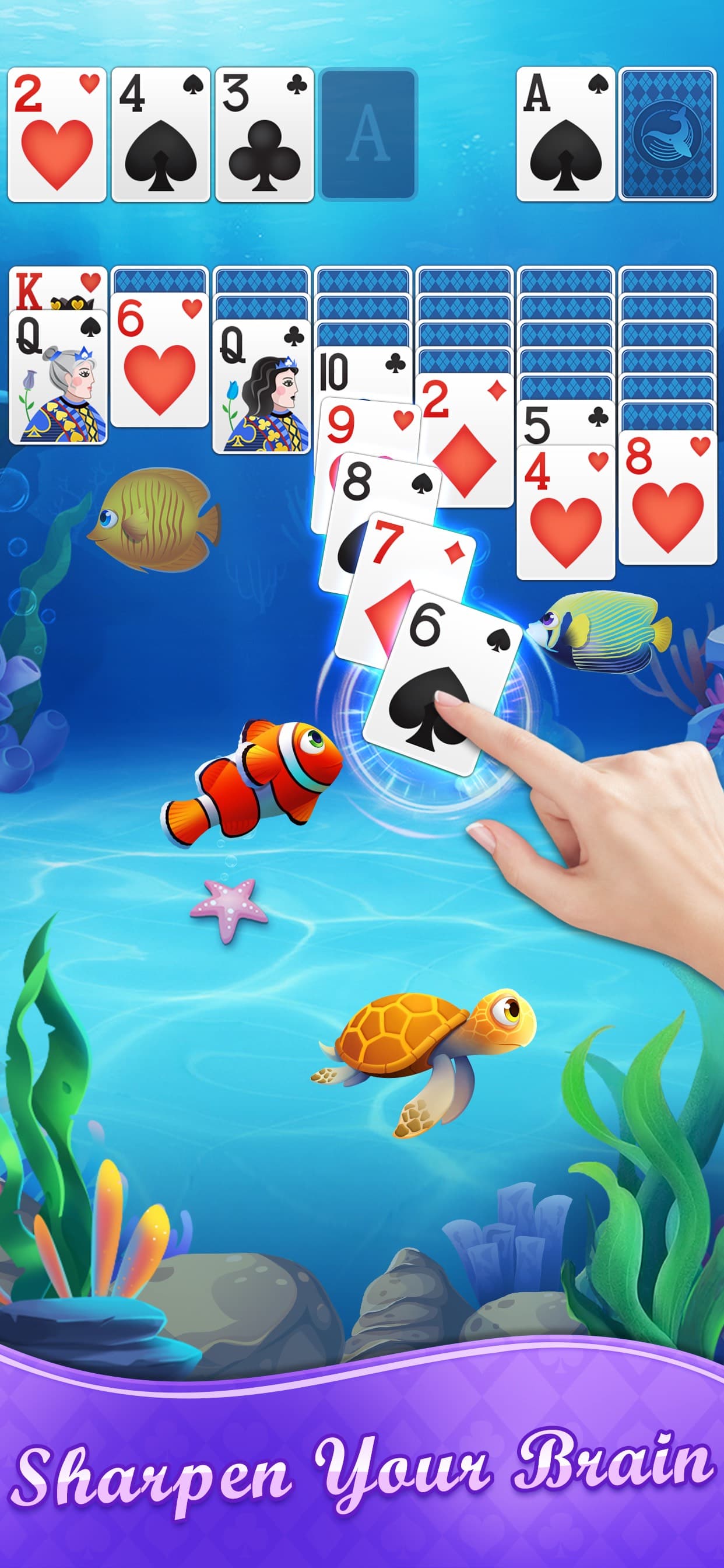 Solitaire Fish Klondike screenshot 2 - screenshot