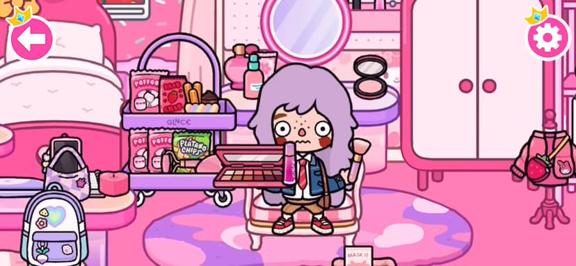Princess Town Makeup Spa Games screenshot 4 - screenshot