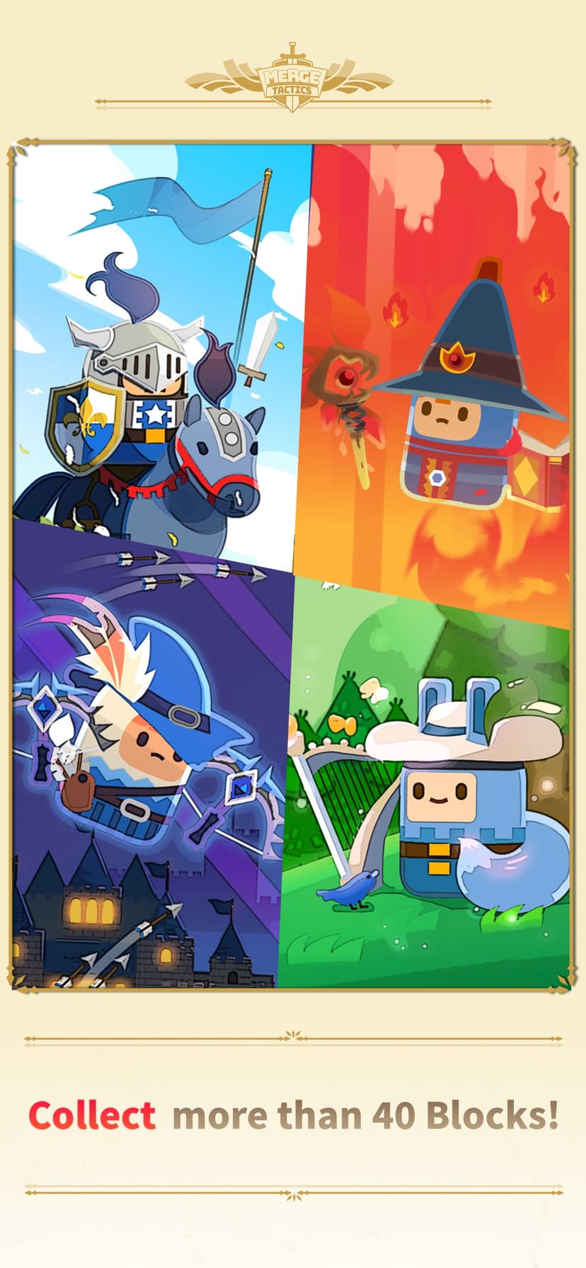 Merge Tactics: Castle Defense screenshot 1 - screenshot