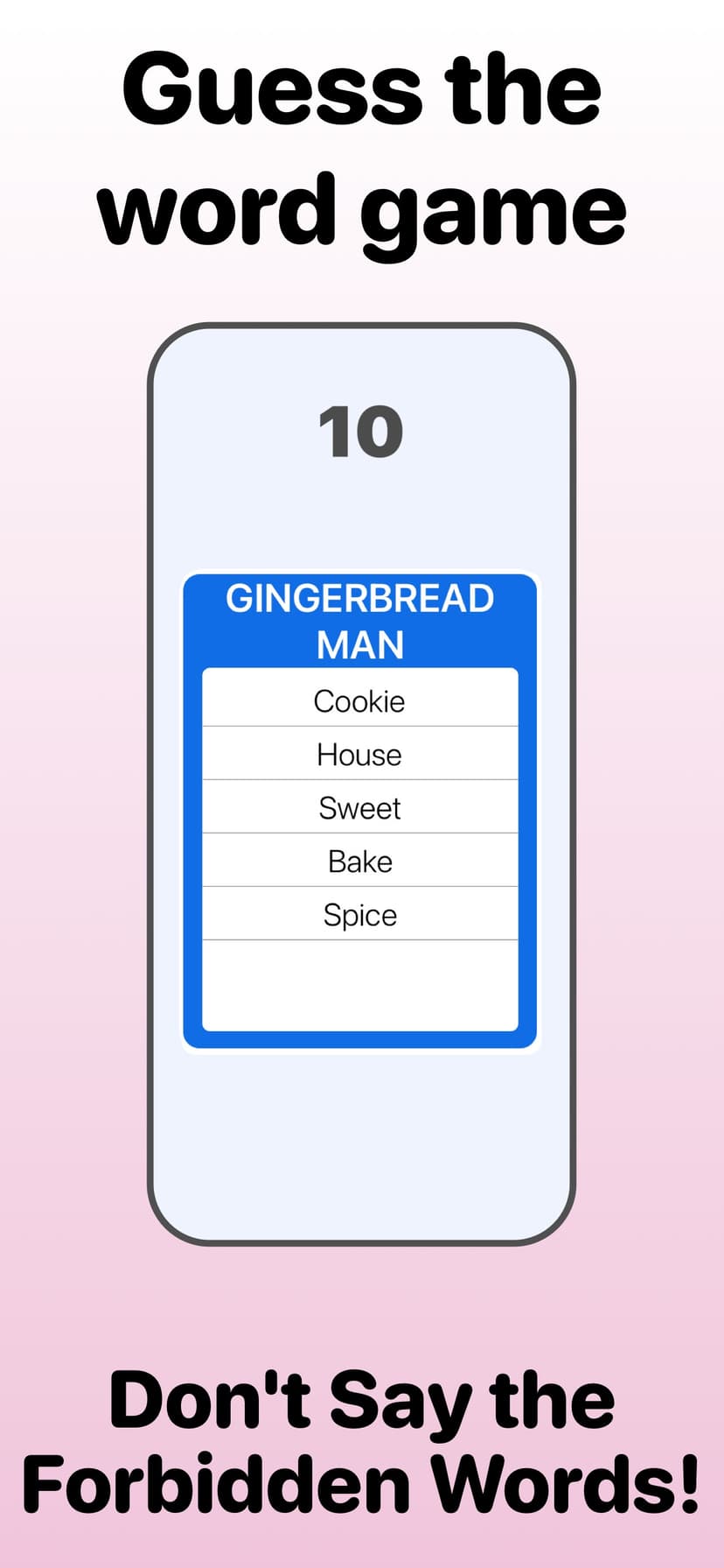 Off Limits Word Guessing Party screenshot 1 - screenshot