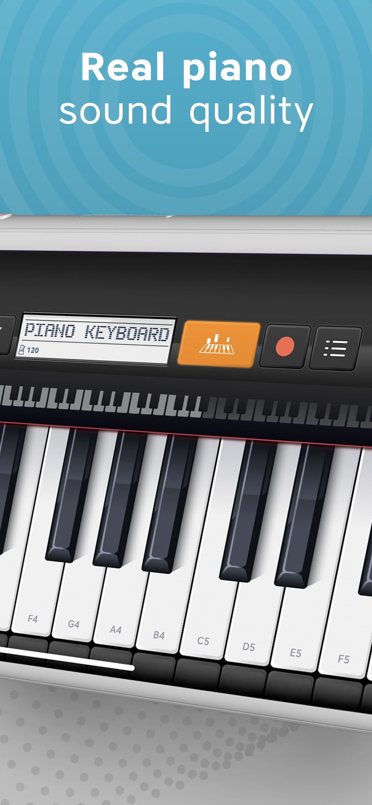 Piano Keyboard App: Play Songs screenshot 2 - screenshot