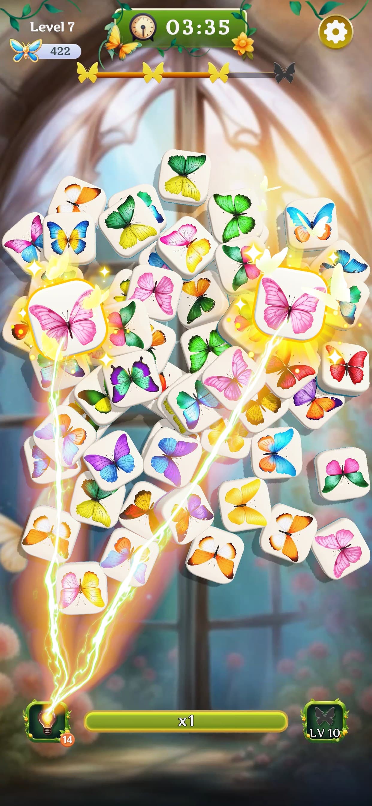 Butterfly Mystic Match screenshot 4 - screenshot
