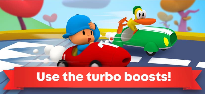 Pocoyo Racing: Car Chase Race screenshot 1 - screenshot