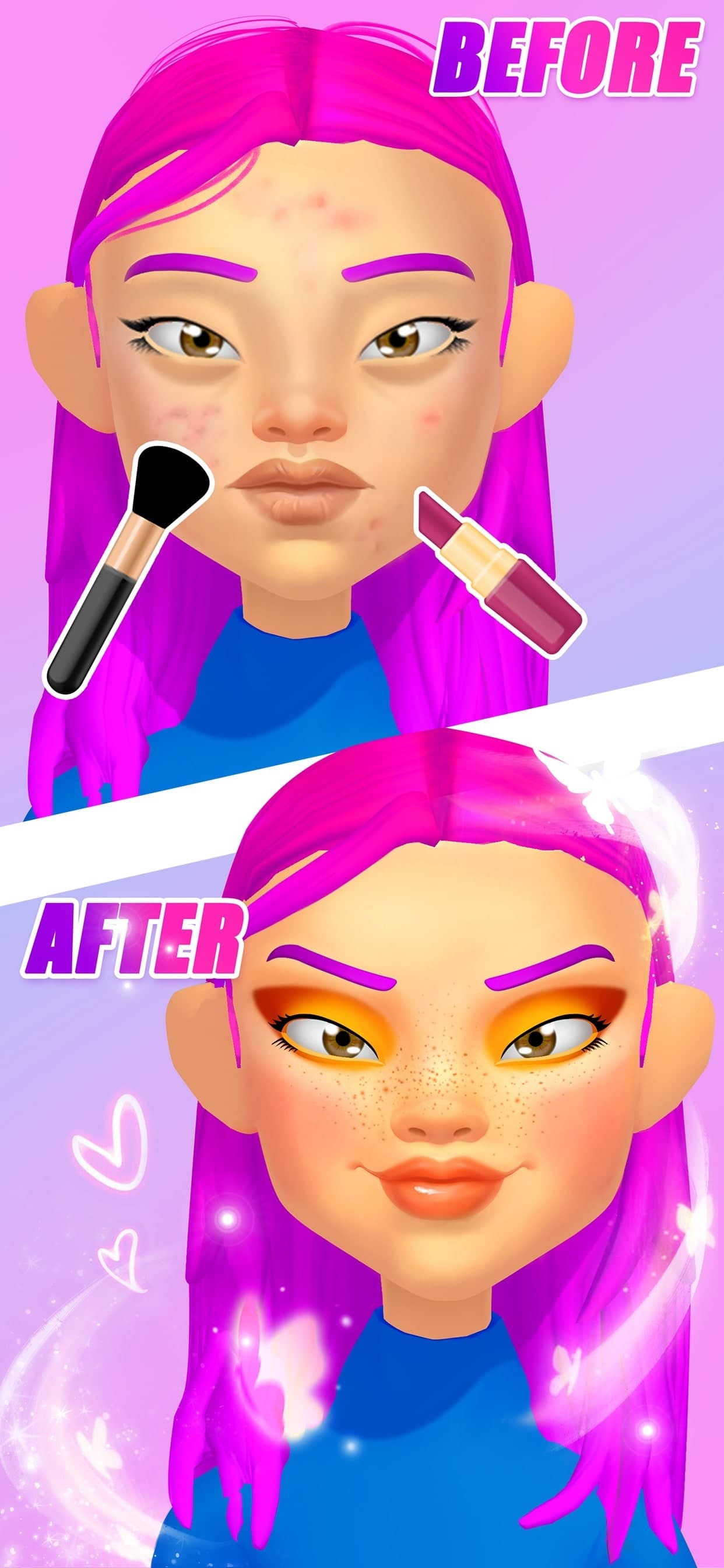 Perfect Makeup 3D screenshot 1 - screenshot