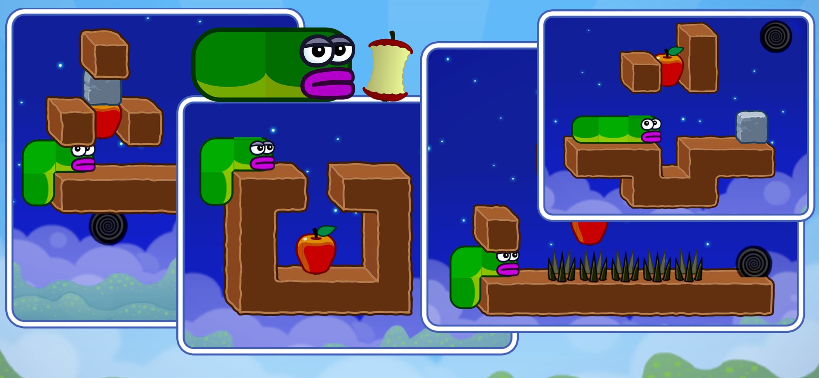 Apple Worm: Logic Puzzle screenshot 5 - screenshot
