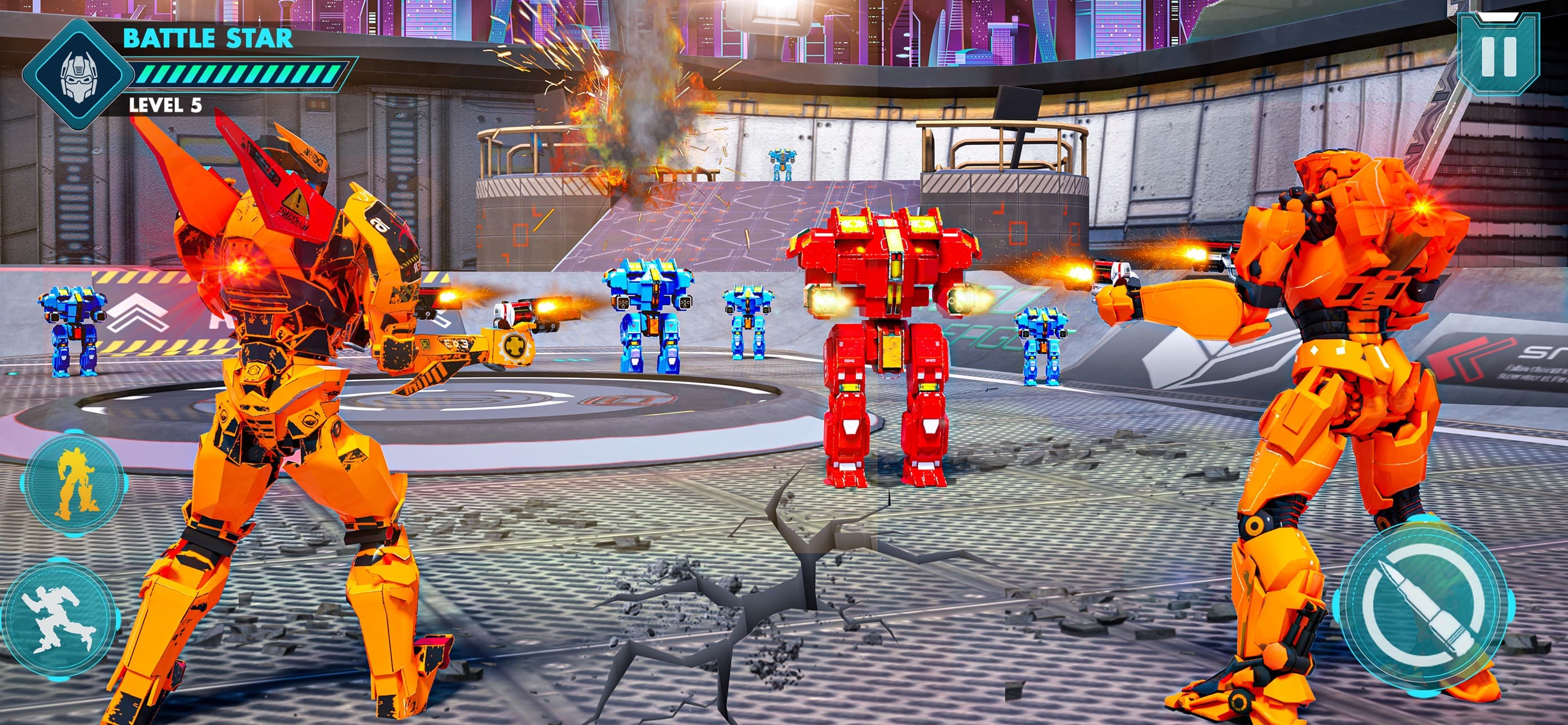 Car Crash: Robot Car Simulator screenshot 5 - screenshot