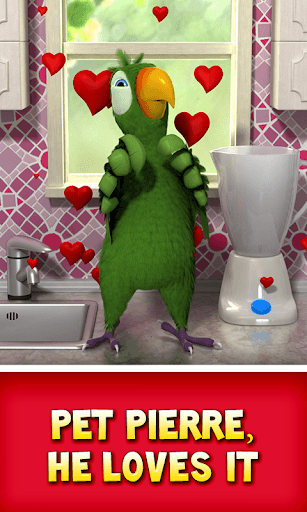 Talking Pierre the Parrot screenshot 4 - screenshot