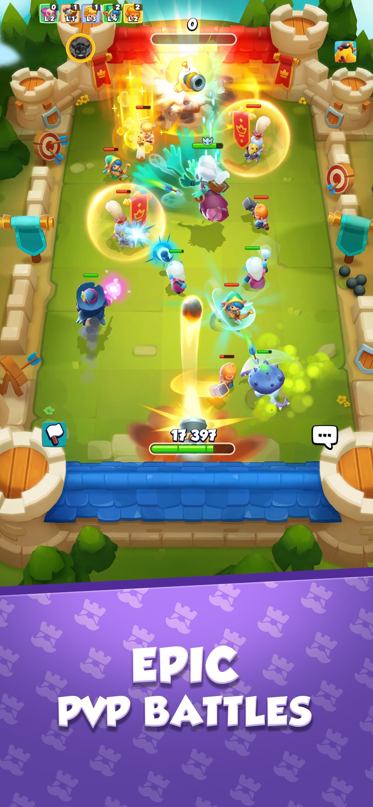 Rush Arena - Clash Battle TD screenshot 1 - screenshot