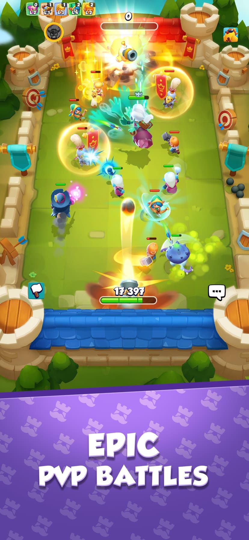 Rush Arena - Clash Battle TD screenshot 1 - screenshot