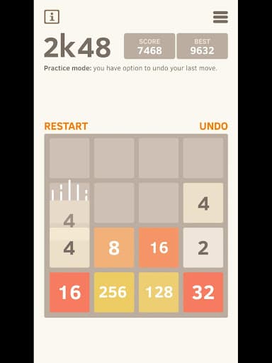 2K48 - Number 2048 puzzle game screenshot 14 - screenshot
