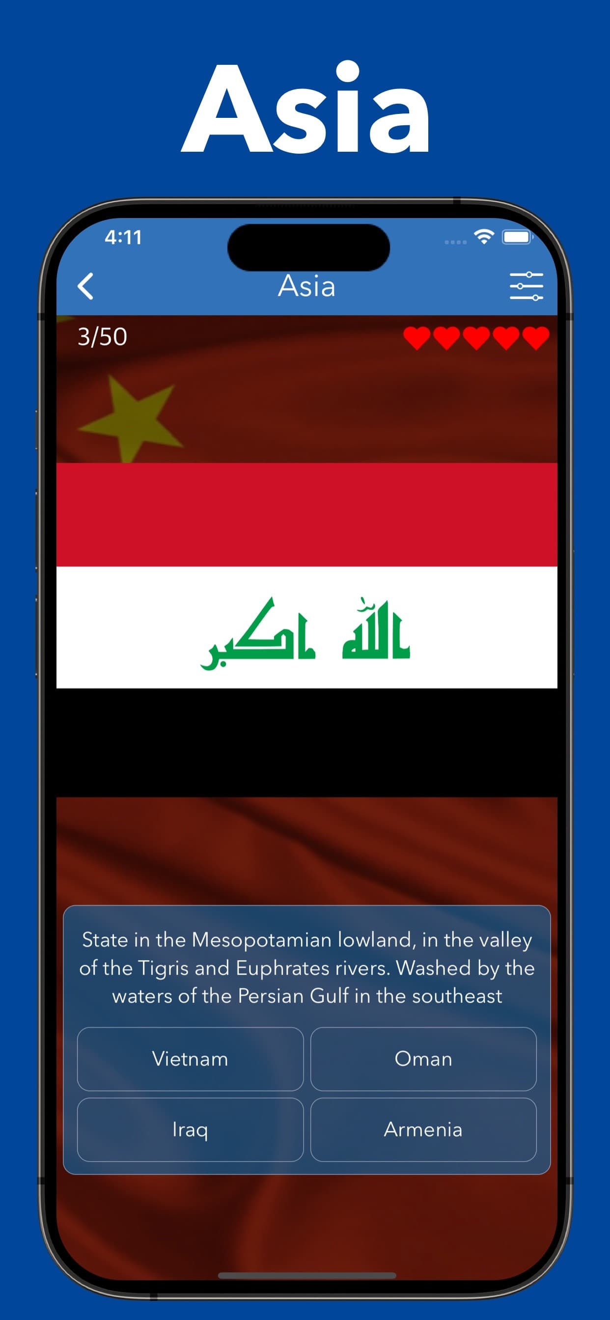 Flags of the world - Geography screenshot 6 - screenshot