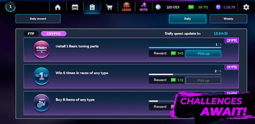 Action - Crypto Race screenshot 3 - screenshot