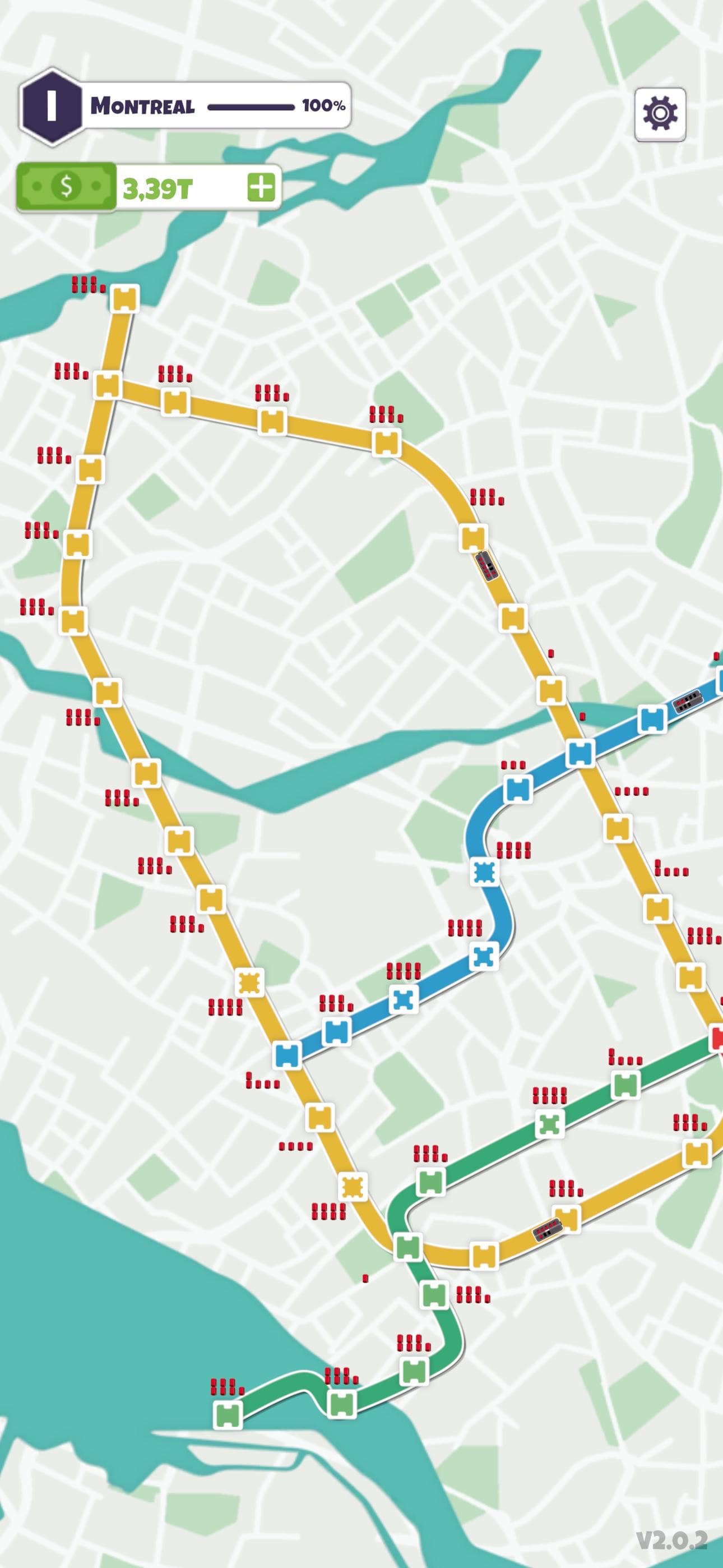 Subway Connect: Idle Metro Map screenshot 6 - screenshot